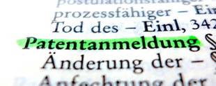 Patent anmelden